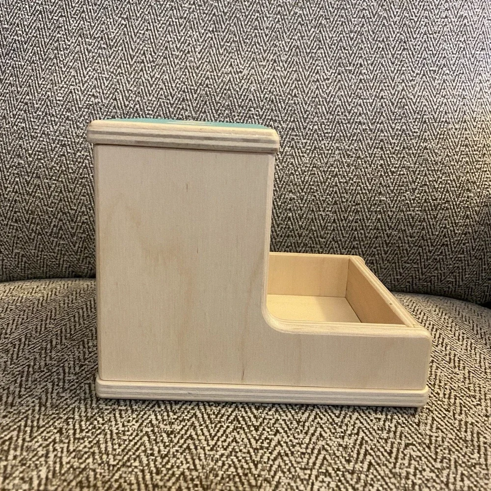 Lovevery‎ Wooden Peg Drop NO PEGS Thinker Play Kit Months 11-12 Baby Montessori